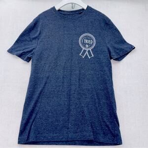 Original Penguin by Munsingwear Blue TShirt I Tried Ribbon Award size Small